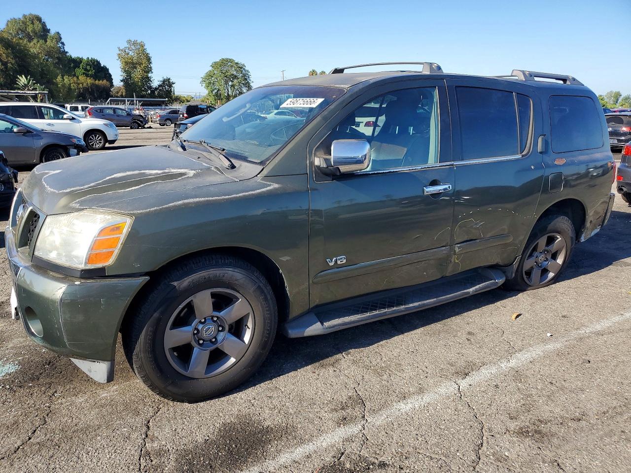 2005 Nissan Armada LE, VIN 5N1AA08A15N700467 — Undercarriage