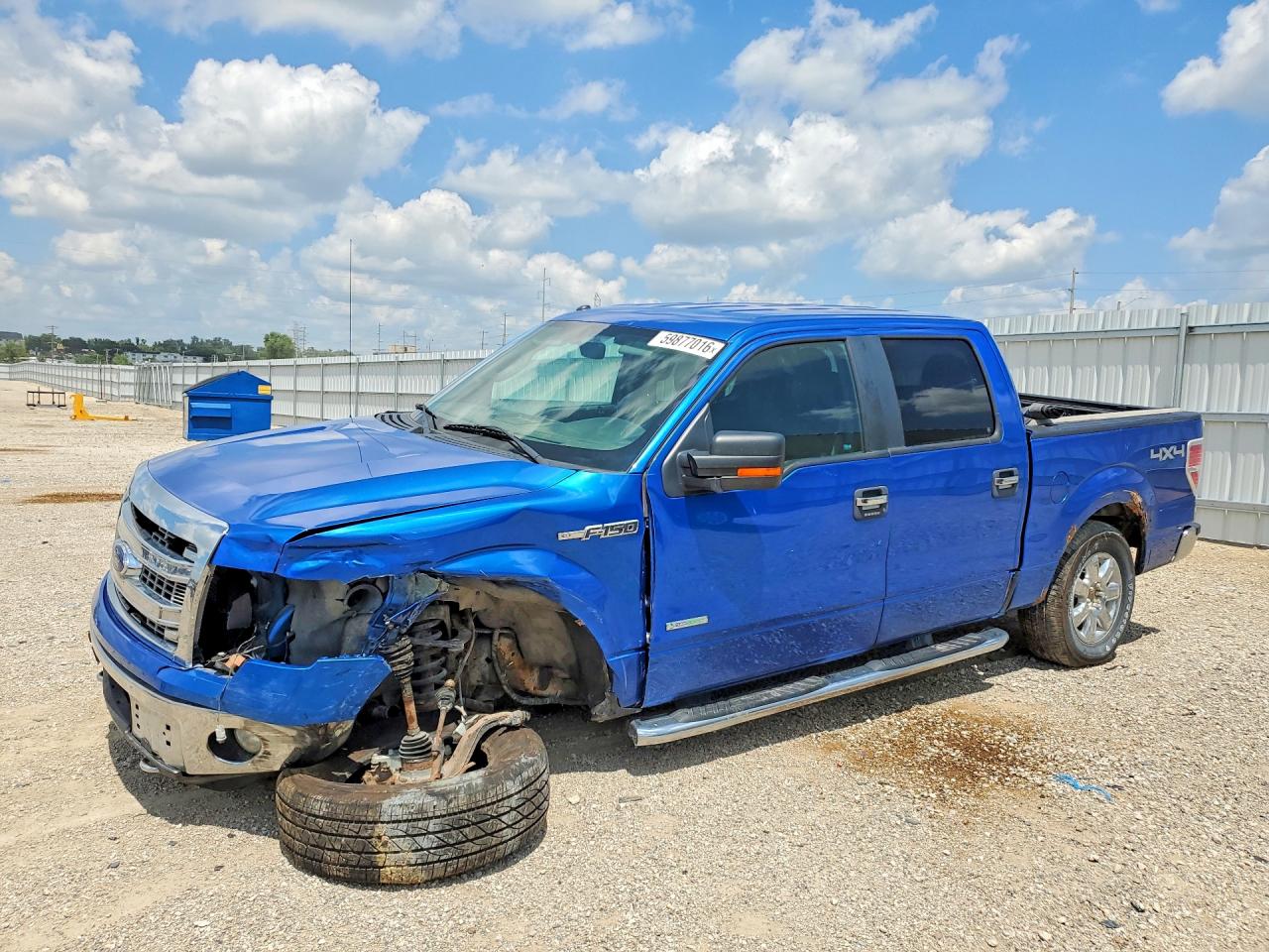 2013 Ford F-150 Lariat, VIN 1FTFW1ET8DFA46387 — Front end