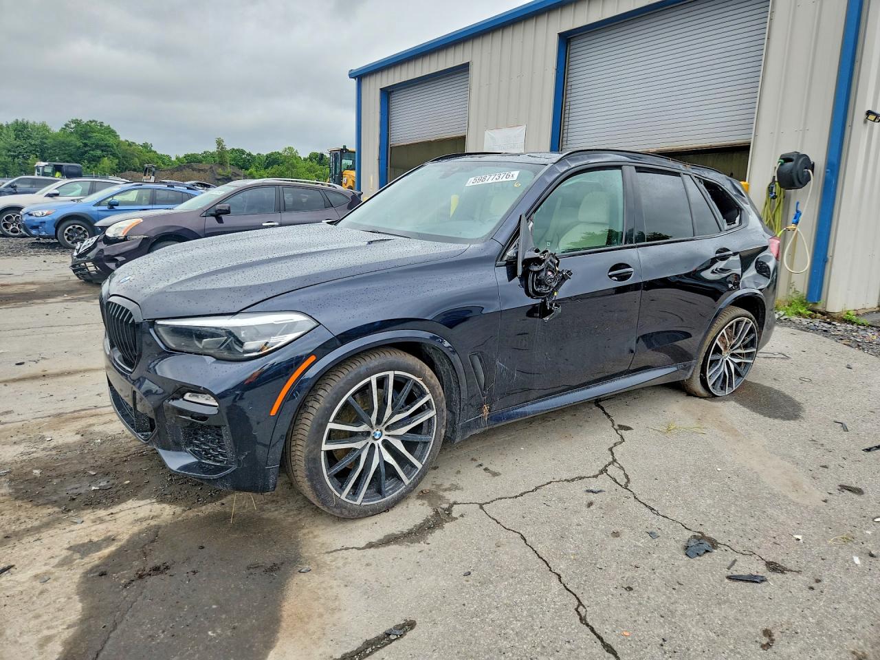 2021 BMW X5 xDrive40i, VIN 5UXCR6C09M9F82930 — Rollover