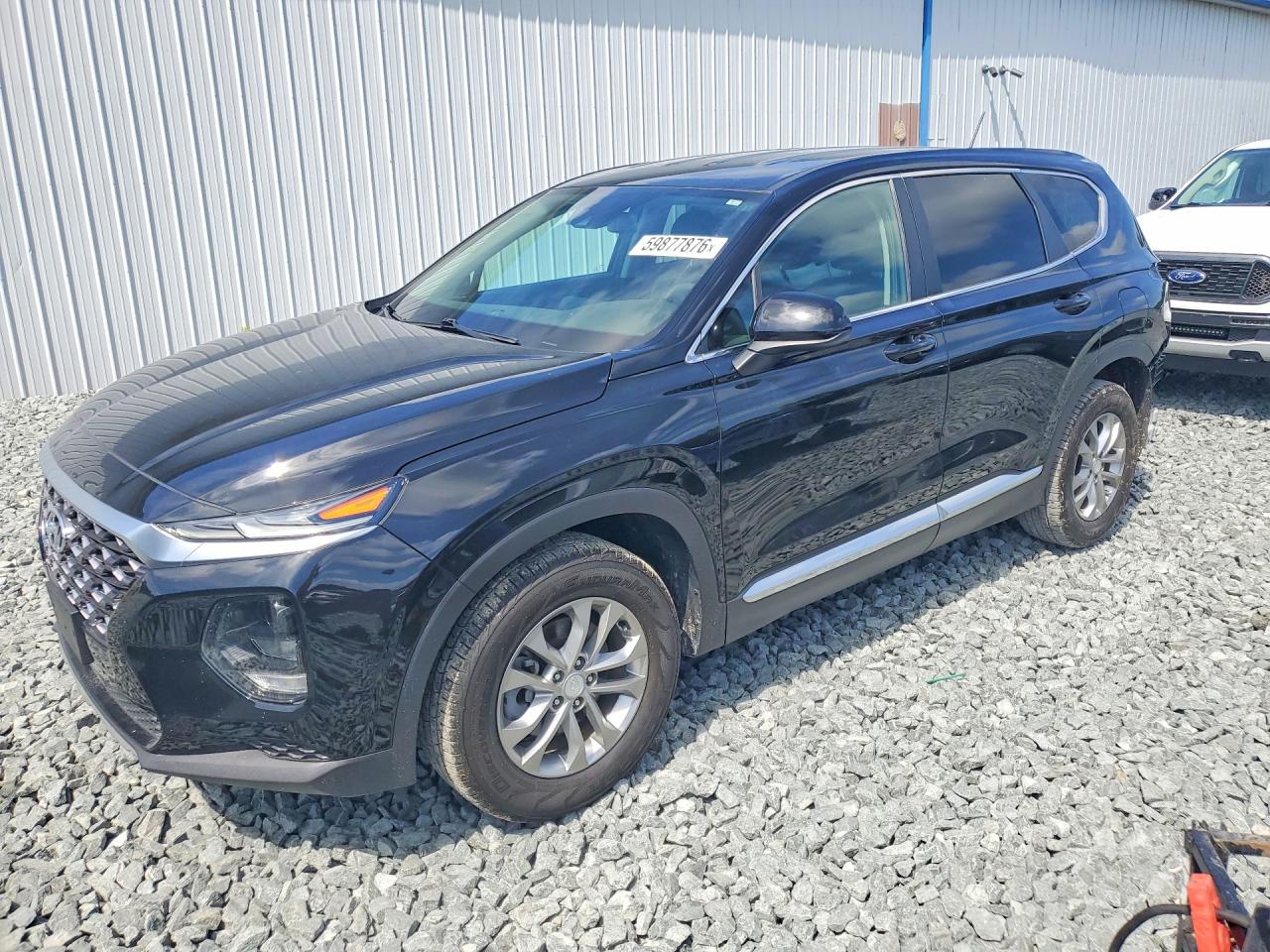 2020 Hyundai Santa Fe SE, VIN 5NMS23AD5LH181591 — Rear end