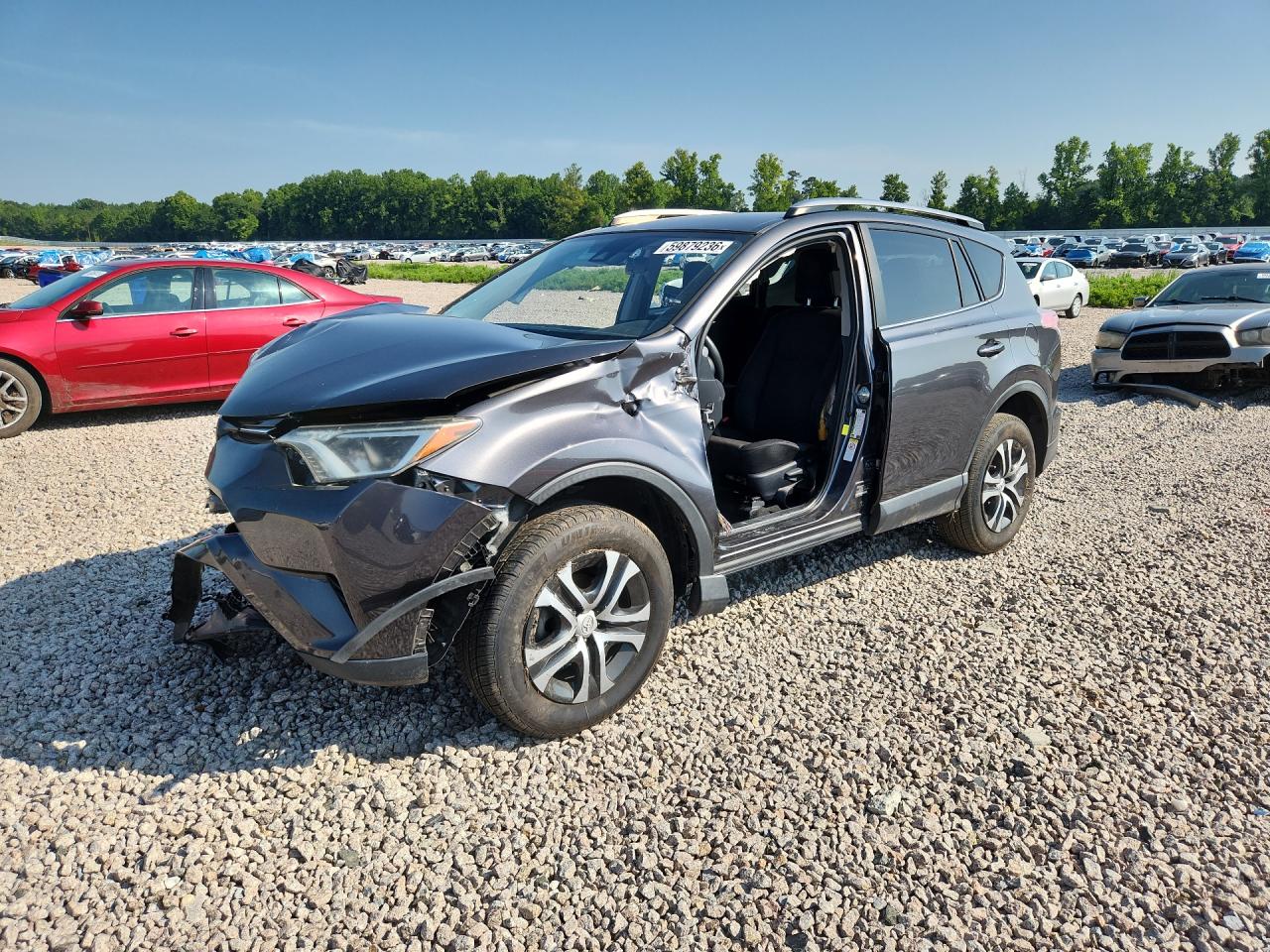 2017 Toyota RAV4 LE, VIN JTMZFREV9HJ141623 — Бок