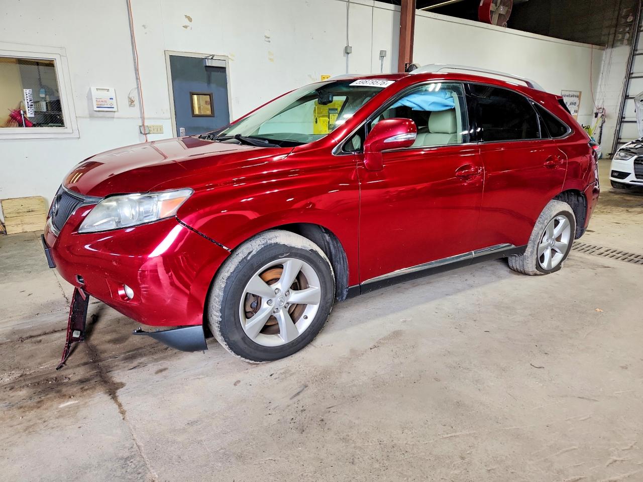 2011 Lexus RX 350, VIN JTJBK1BA2B2015540 — Front end