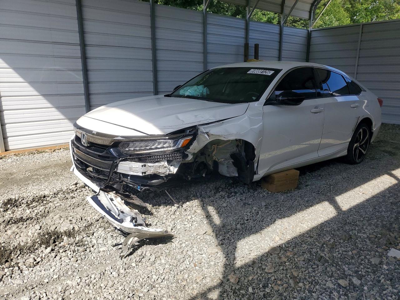2022 Honda Accord Sport SE, VIN 1HGCV1F46NA072872 — Front end