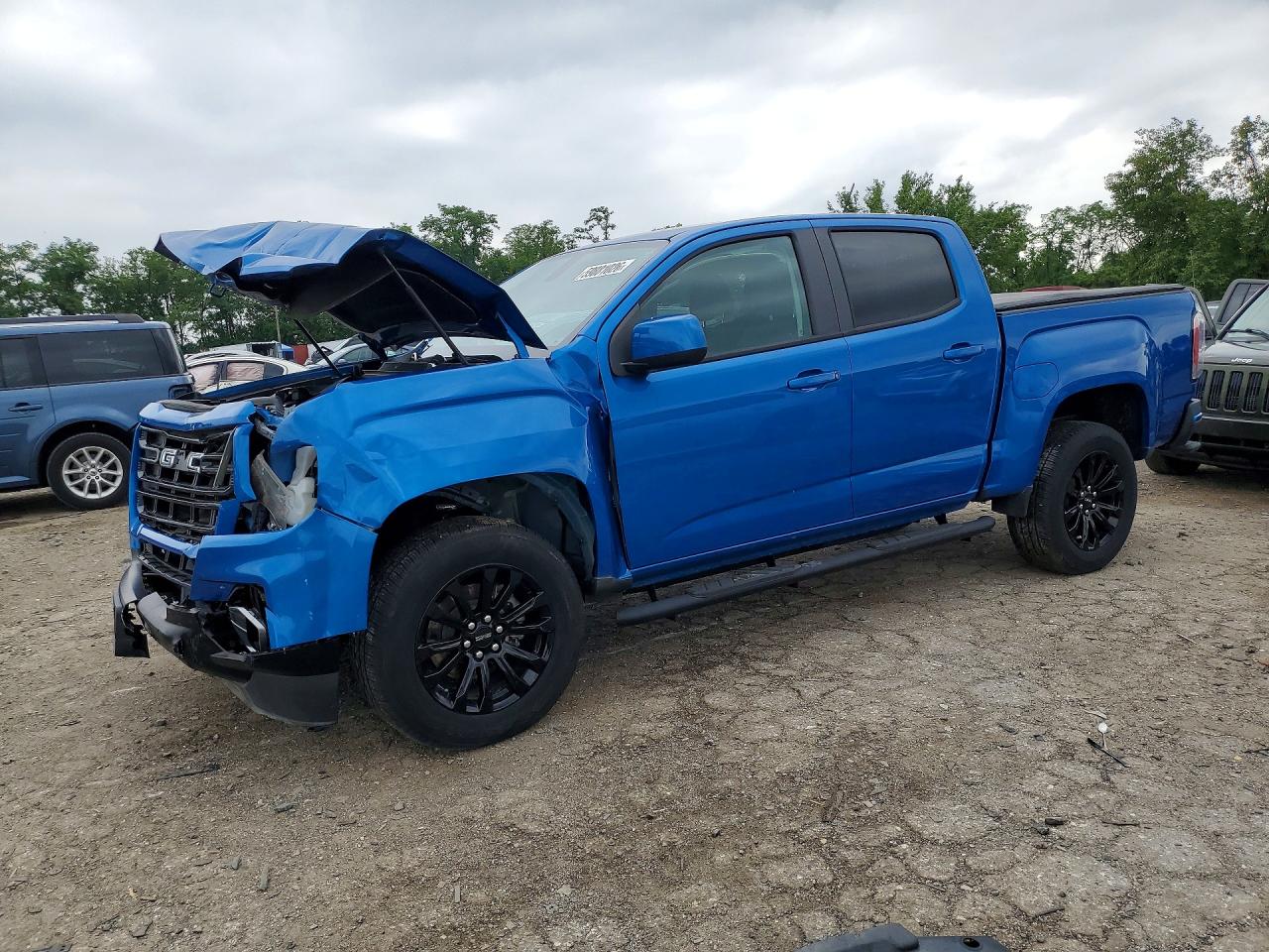 2022 GMC Canyon 2WD Elevation, VIN 1GTG5CEN2N1164681 — Front end