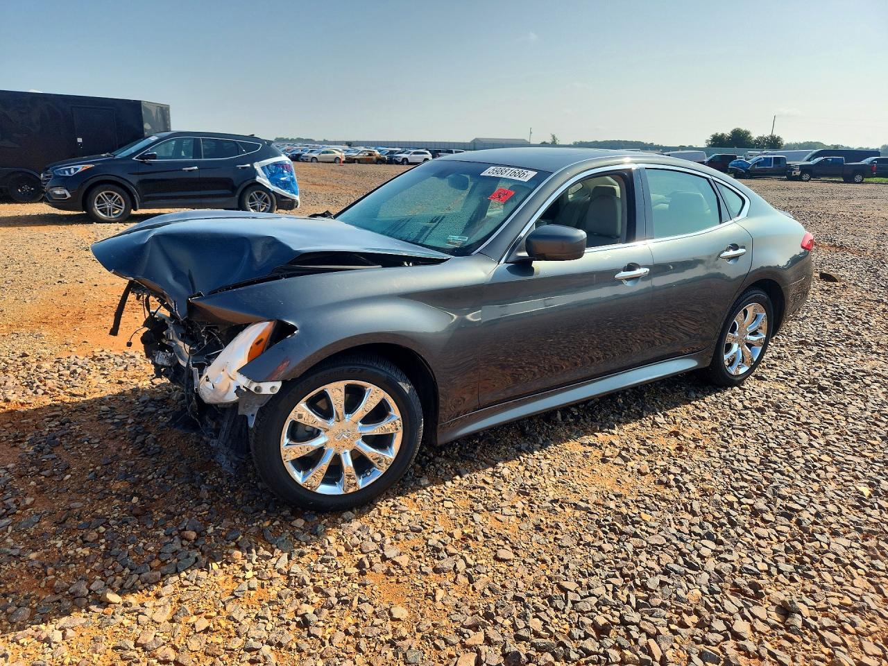 2012 Infiniti M, VIN JN1BY1AR6CM395533 — Front end