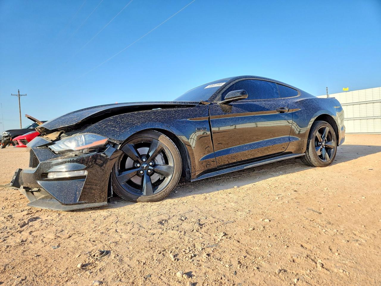 2021 Ford Mustang GT, VIN 1FA6P8CF1M5139735 — Front end