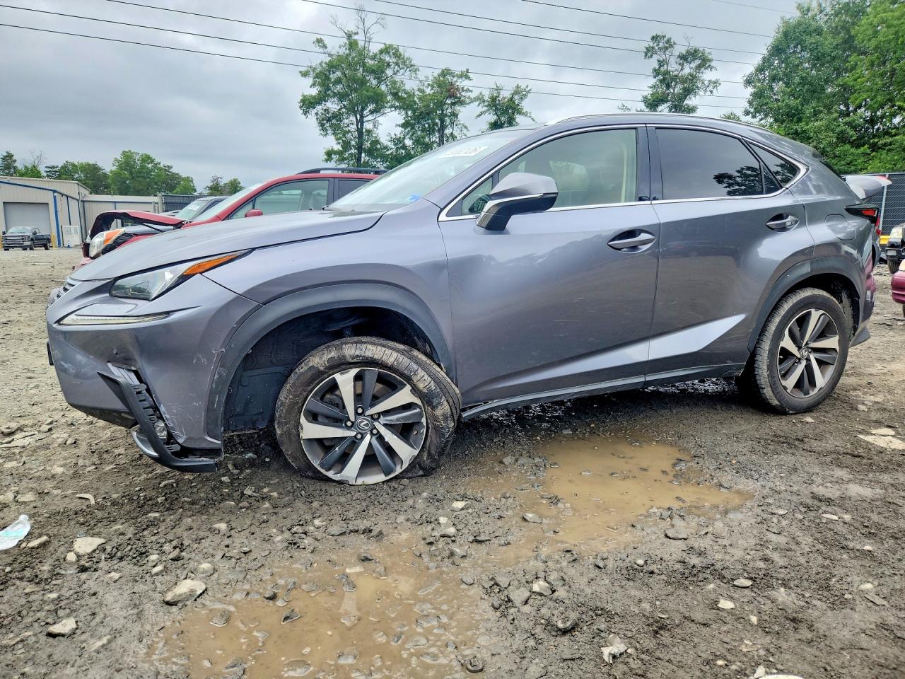 2018 Lexus NX 300 F Sport, VIN JTJBARBZ7J2151443 — Front end