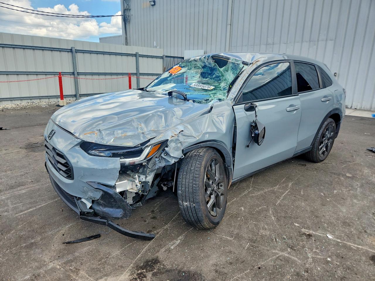 2023 Honda HR-V Sport, VIN 3CZRZ1H52PM713356 — Rollover
