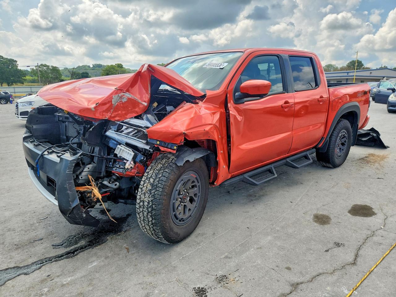 2025 Nissan Frontier Pro-4X, VIN 1N6ED1EK9SN647574 — Front end