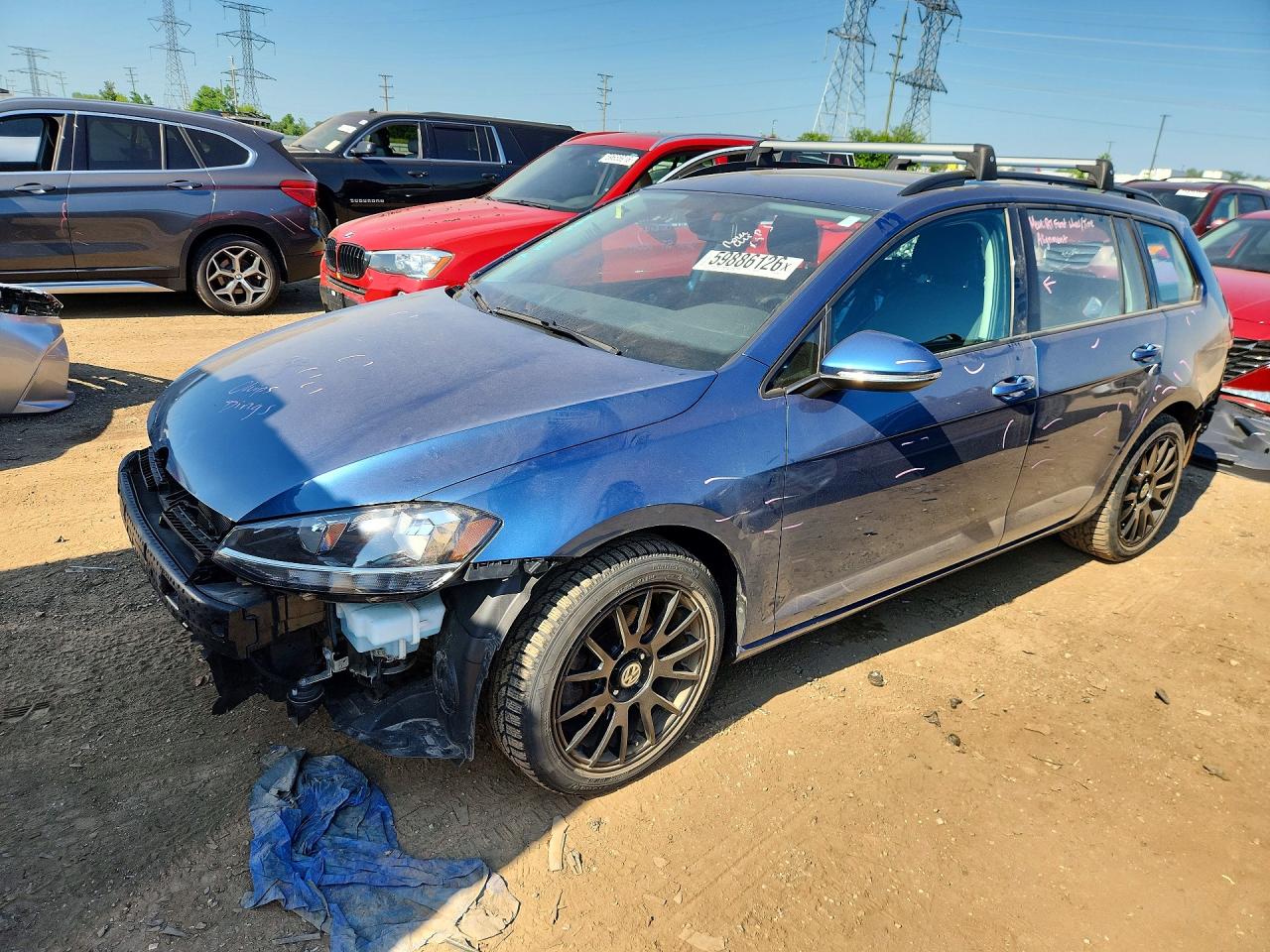 2019 Volkswagen Golf S, VIN 3VW217AUXKM500129 — Front end