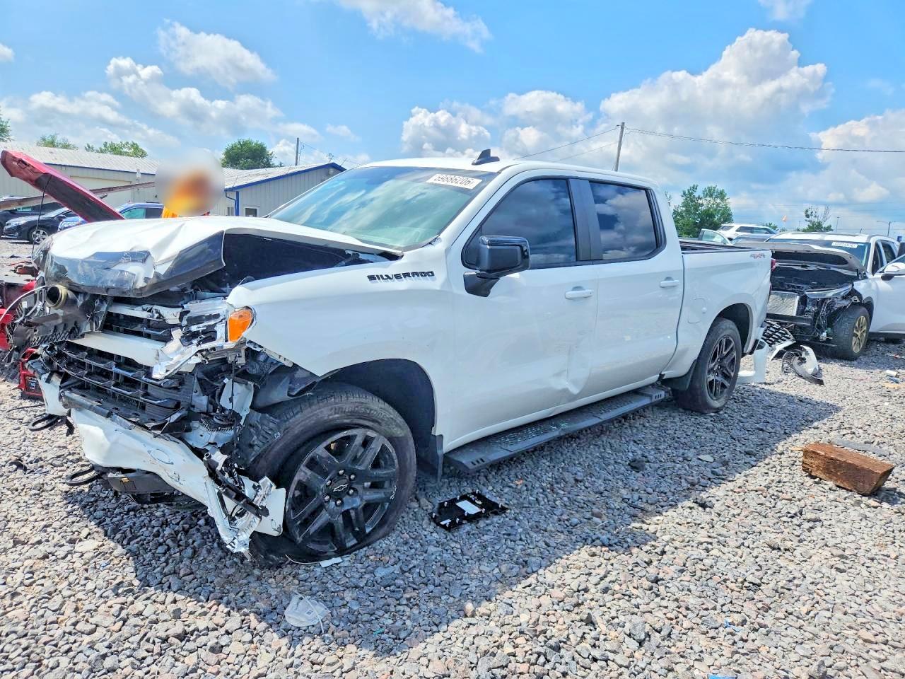 2023 Chevrolet Silverado 1500 RST, VIN 2GCUDEED6P1151857 — Front end