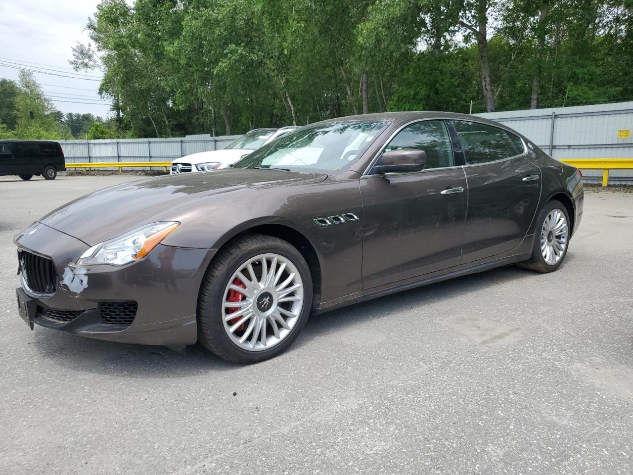 2014 Maserati Quattroporte S Q4, VIN ZAM56RRA8E1106715 — Side
