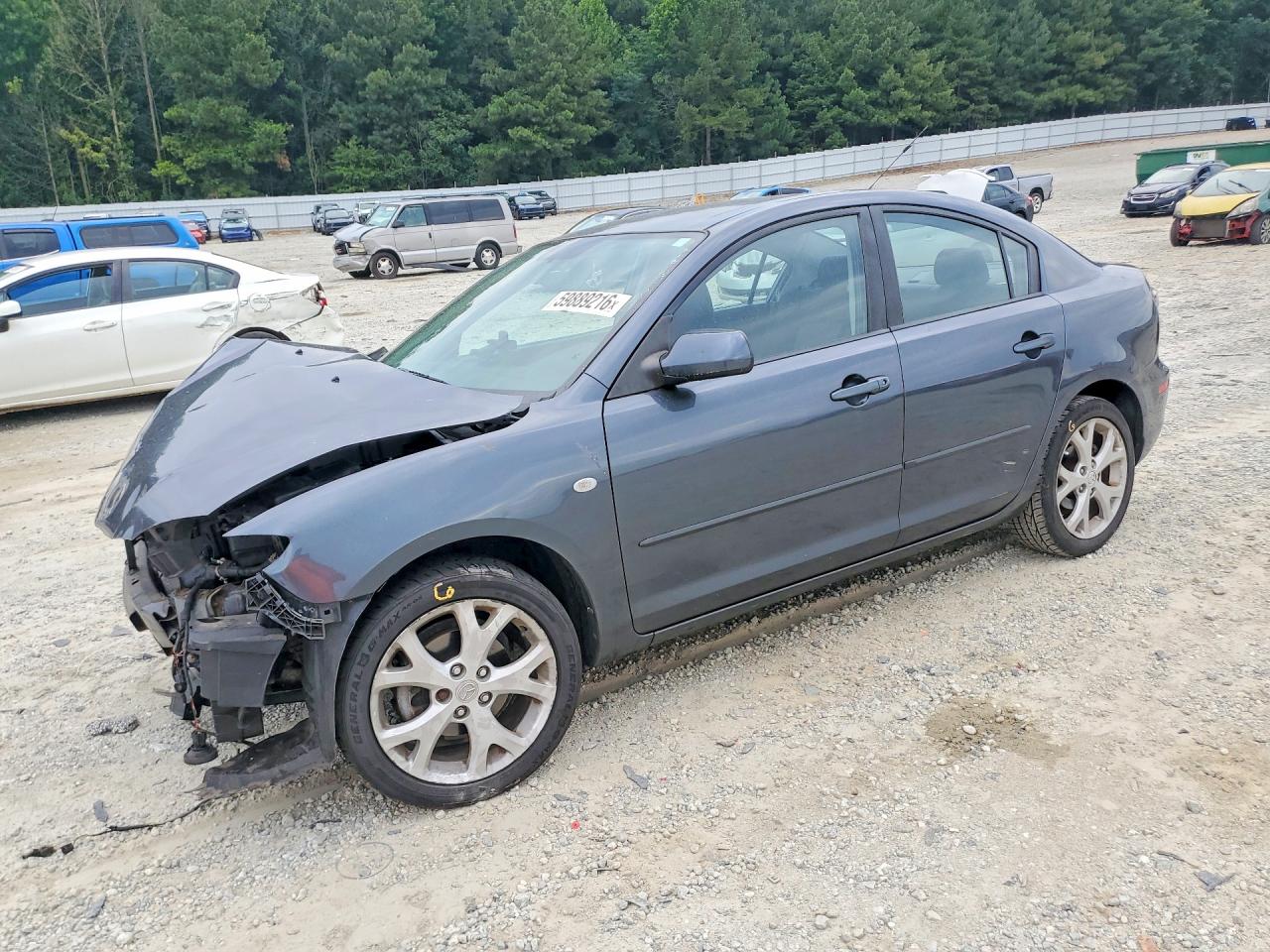 2009 Mazda 3 i Touring Value, VIN JM1BK32G391203485 — Перед