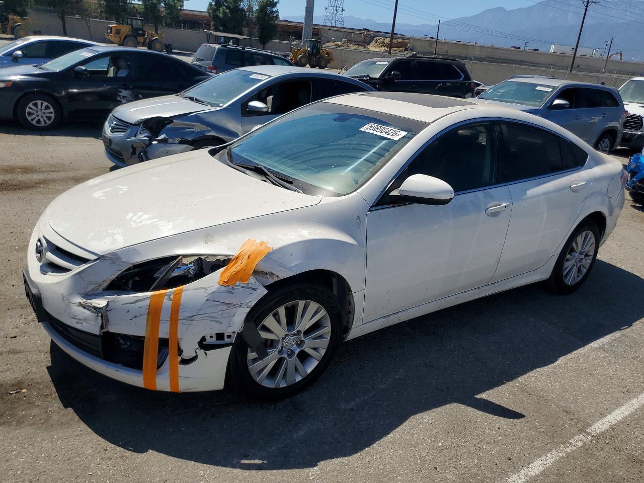 2010 Mazda 6 i Touring, VIN 1YVHZ8CH3A5M33366 — Front end