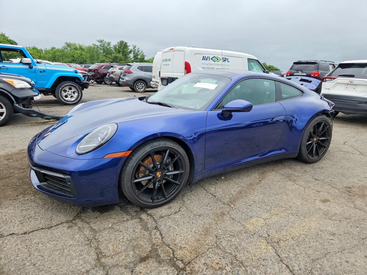 2024 Porsche 911 Carrera, VIN WP0AA2A92RS208974 — Rear end