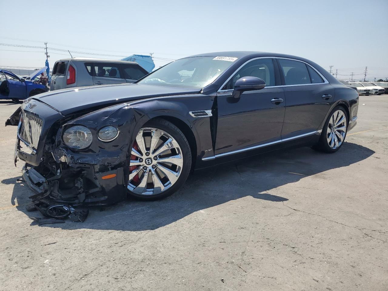 2022 Bentley Flying Spur W12, VIN SCBBB6ZGXNC095763 — Front end