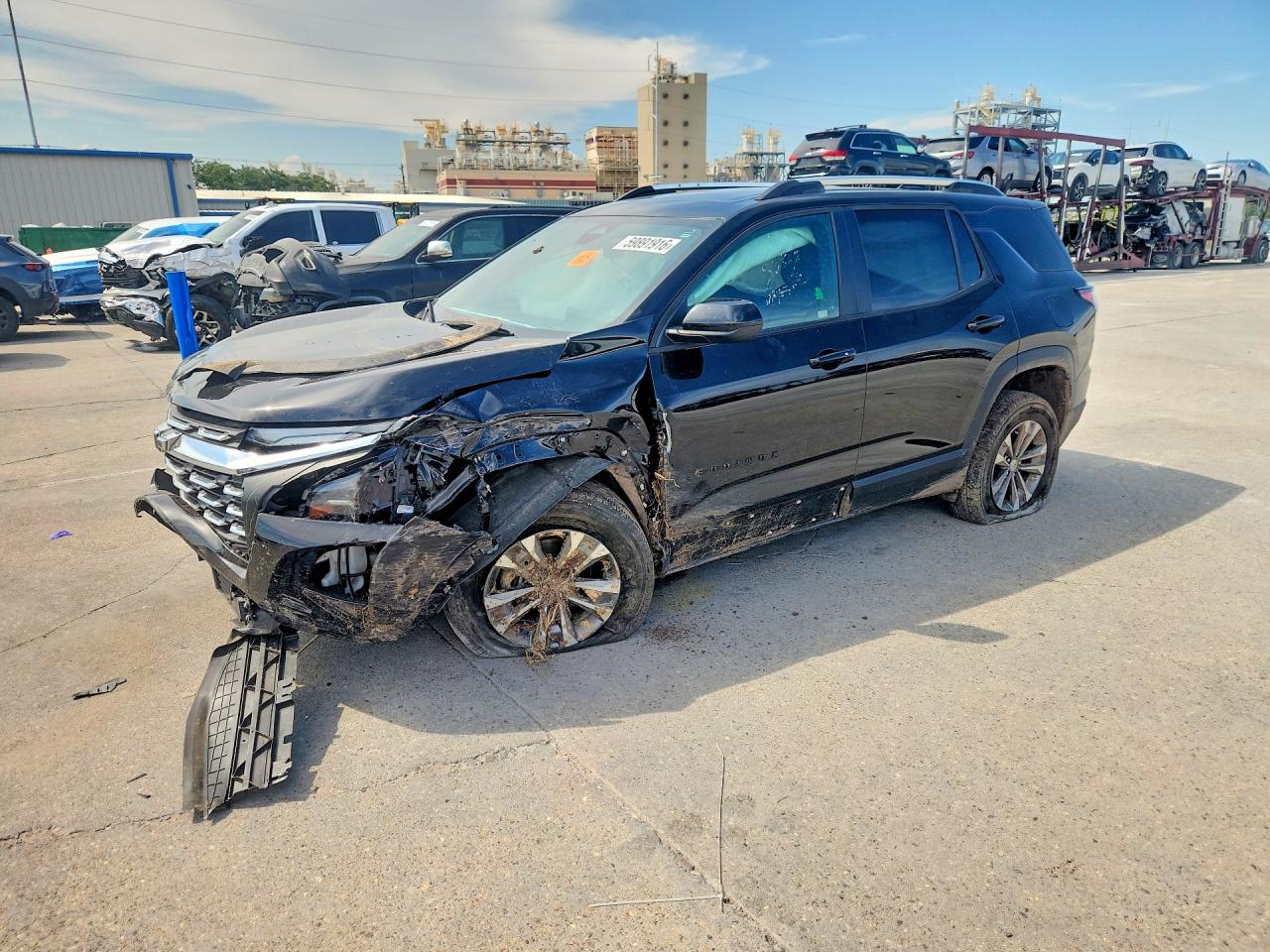 2026 Chevrolet Equinox FWD LT, VIN 3GNAXHEG8TL366212 — Front end