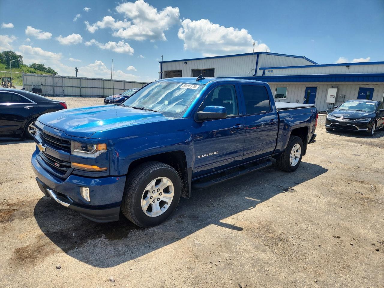 2018 Chevrolet Silverado 1500 LT, VIN 3GCUKREC7JG410729 — Hail