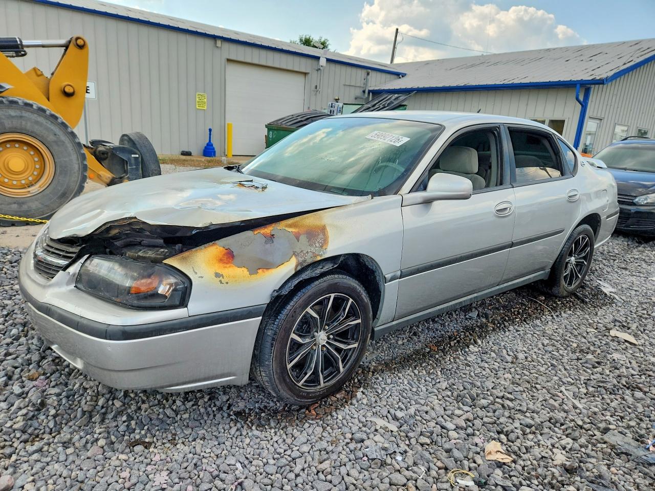 2005 Chevrolet Impala, VIN 2G1WF52E659166821 — Engine fire