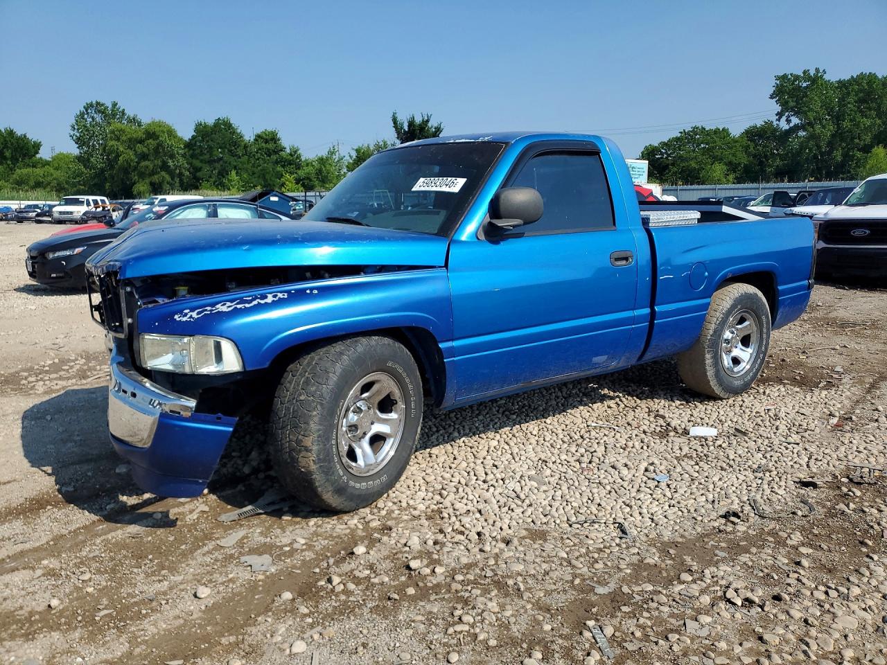 1996 Dodge 1500, VIN 1B7HC16ZXTS687955 — Перед