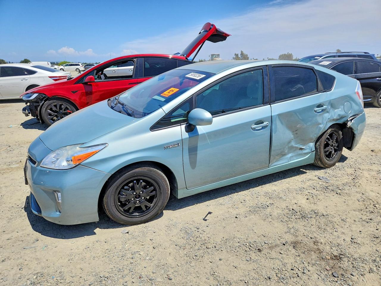 2015 Toyota Prius Four, VIN JTDKN3DU6F1904348 — Rear end