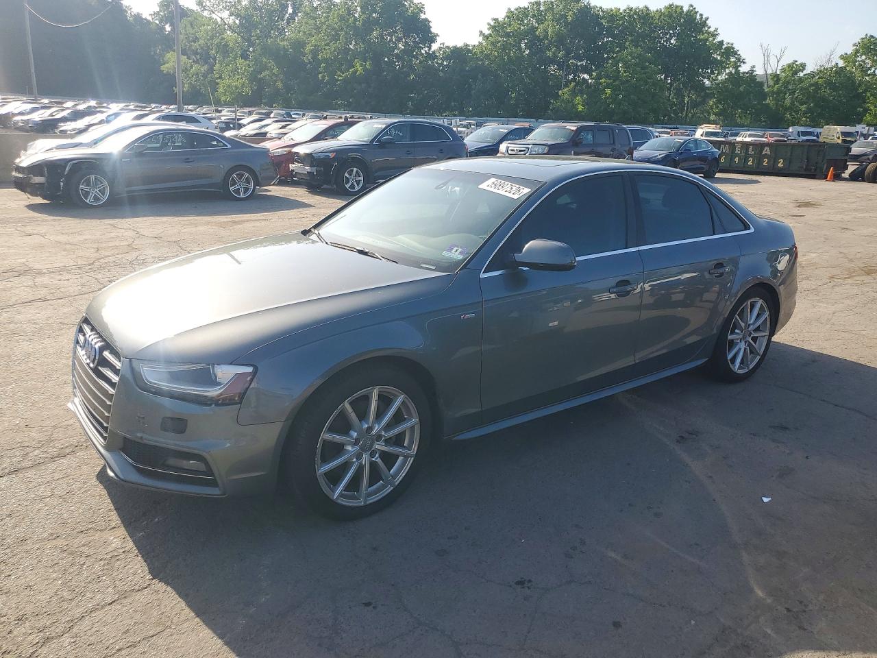 2016 Audi A4 Premium Plus, VIN WAUFFAFL8GN000774 — Мелкие вмятины и царапины