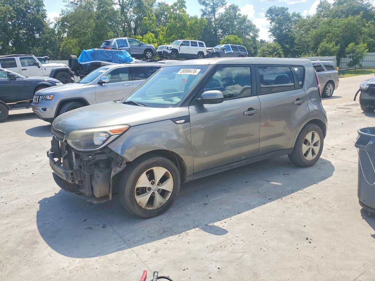 2014 Kia Soul, VIN KNDJN2A22E7060300 — Front end