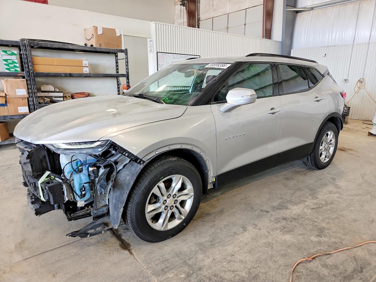 2020 Chevrolet Blazer LT, VIN 3GNKBHRS8LS637938 — Stripped