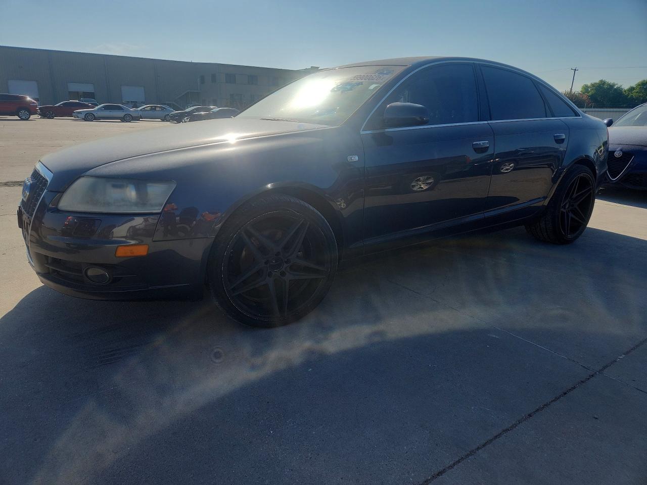 2008 Audi A6, VIN WAUAH74FX8N144672 — Front end