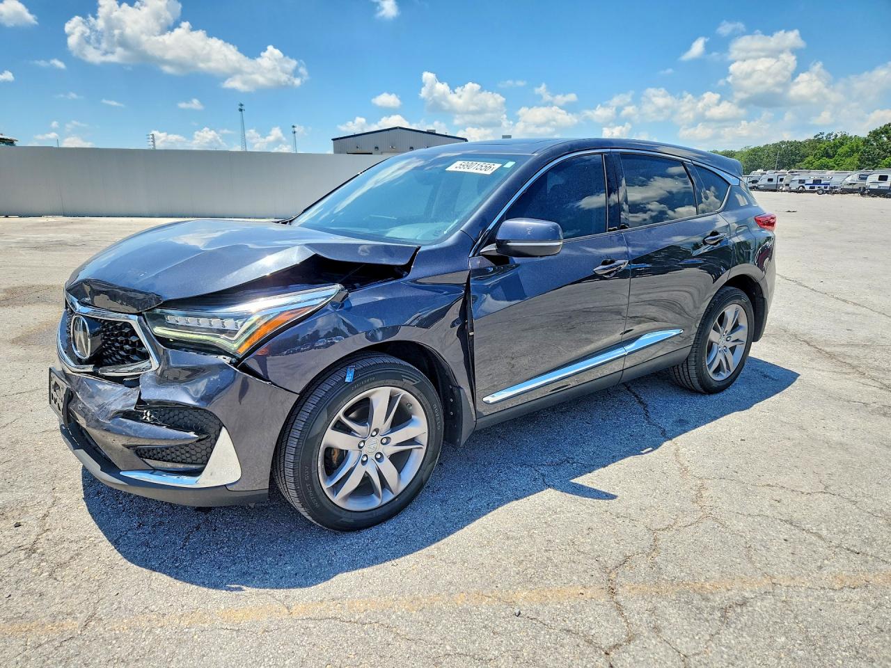 2020 Acura RDX Advance, VIN 5J8TC2H70LL033053 — Front end