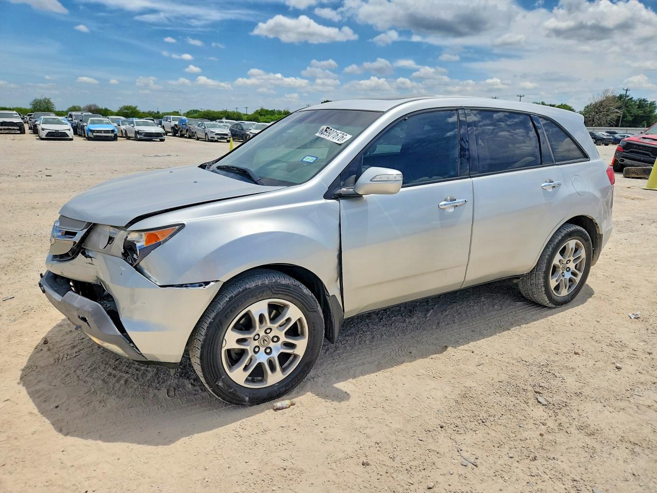 2009 Acura MDX Technology, VIN 2HNYD28679H532778 — Front end