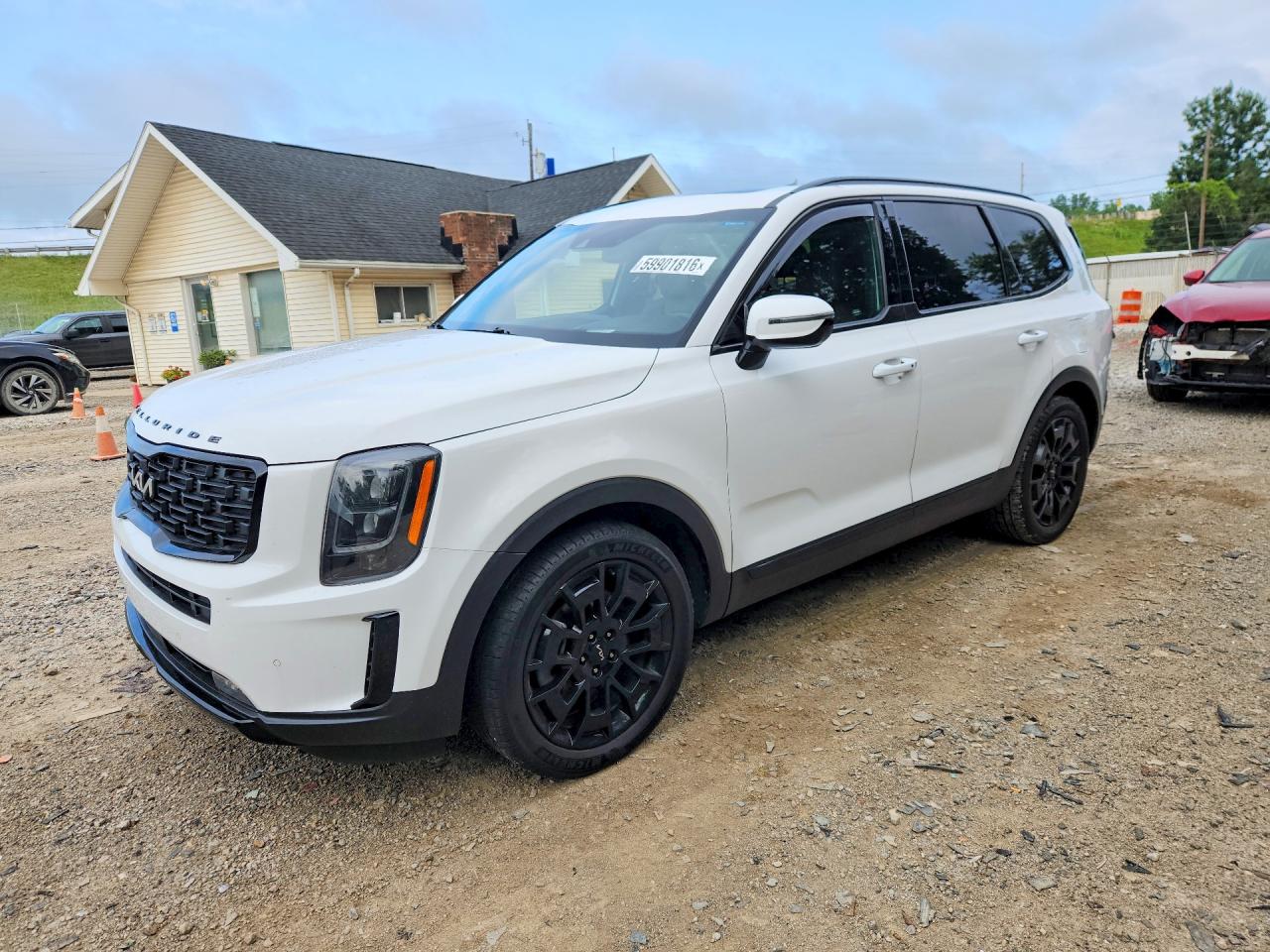 2022 Kia Telluride SX, VIN 5XYP5DHC2NG225463 — Hail