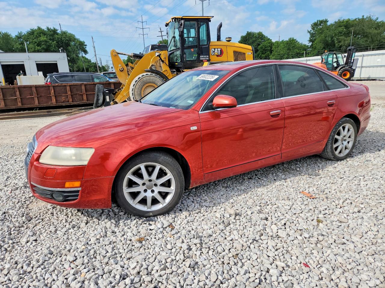 2005 Audi A6, VIN WAUDG94F75N073549 — Front end