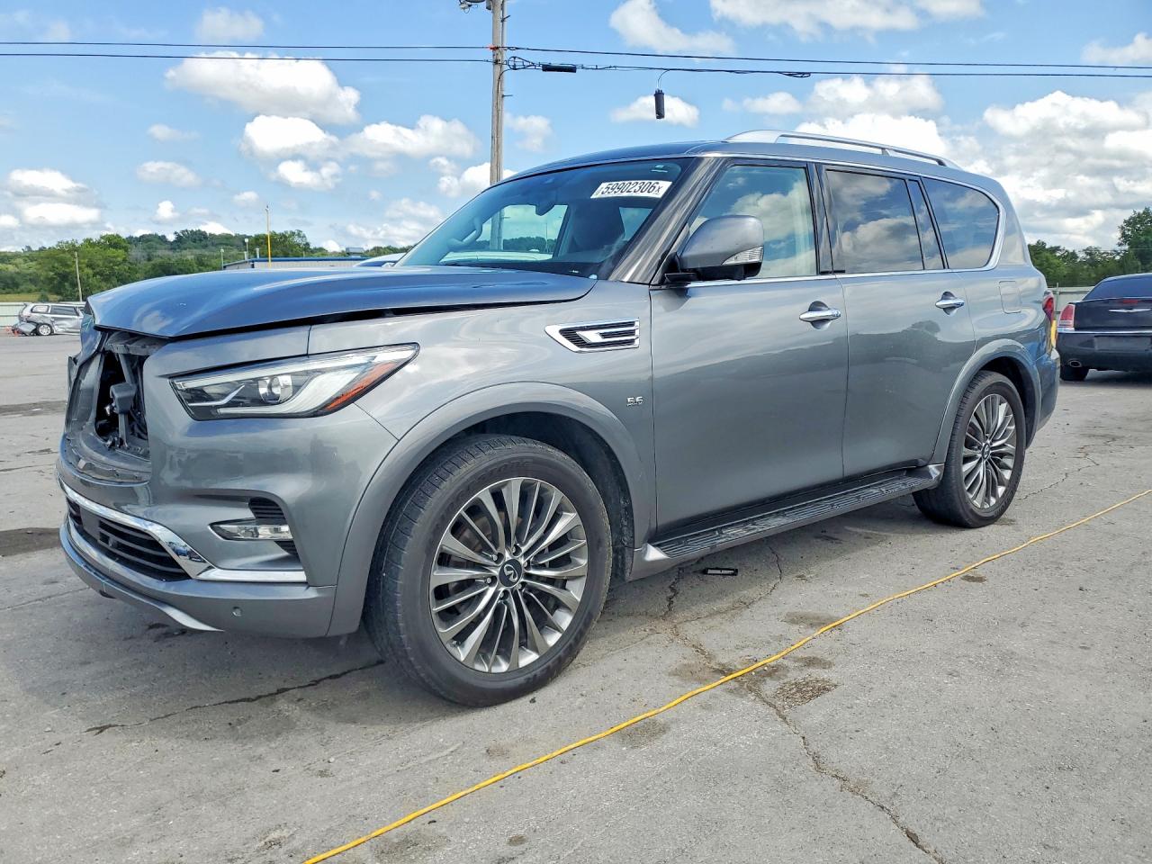 2018 Infiniti QX80, VIN JN8AZ2NC2J9441171 — Front end