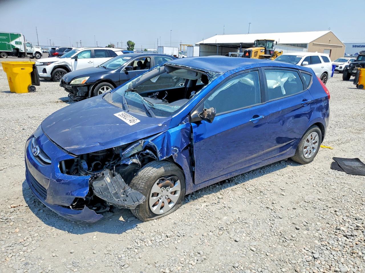 2016 Hyundai Accent SE, VIN KMHCT5AE3GU251931 — Фото с аукциона 1 of 4