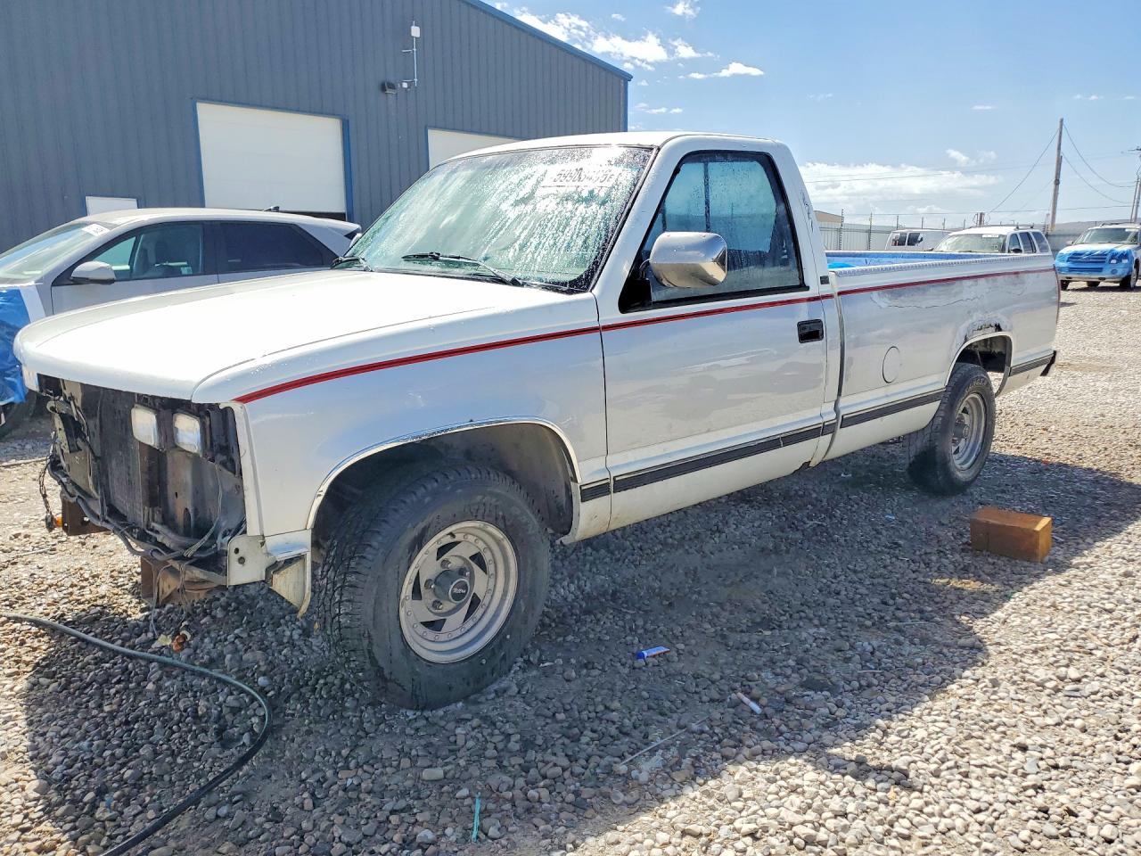 1988 Chevrolet Silverado 1500, VIN 1GCDC14K6JE130847 — Front end