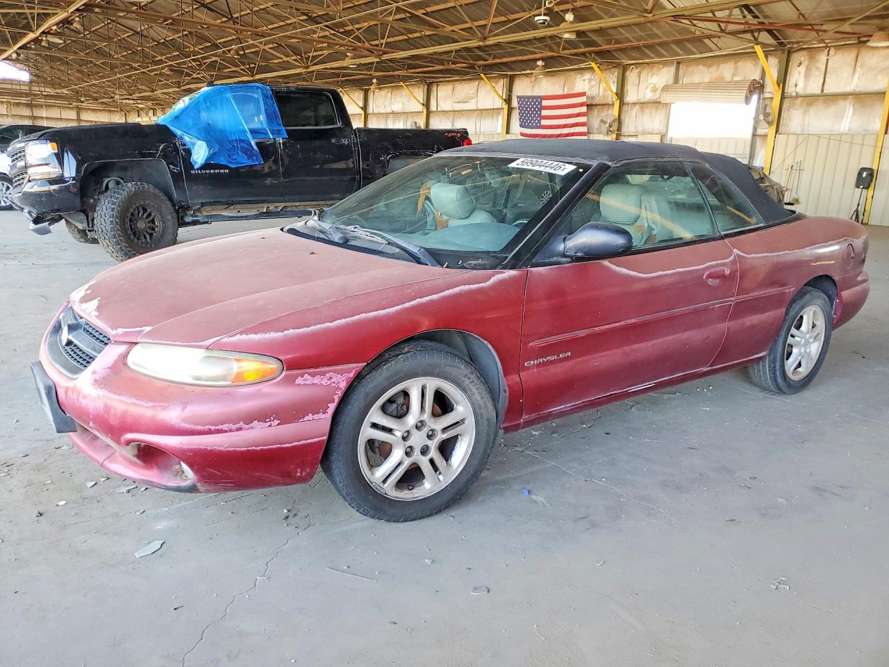 1997 Chrysler Sebring JXi, VIN 3C3EL55H8VT553406 — Мелкие вмятины и царапины