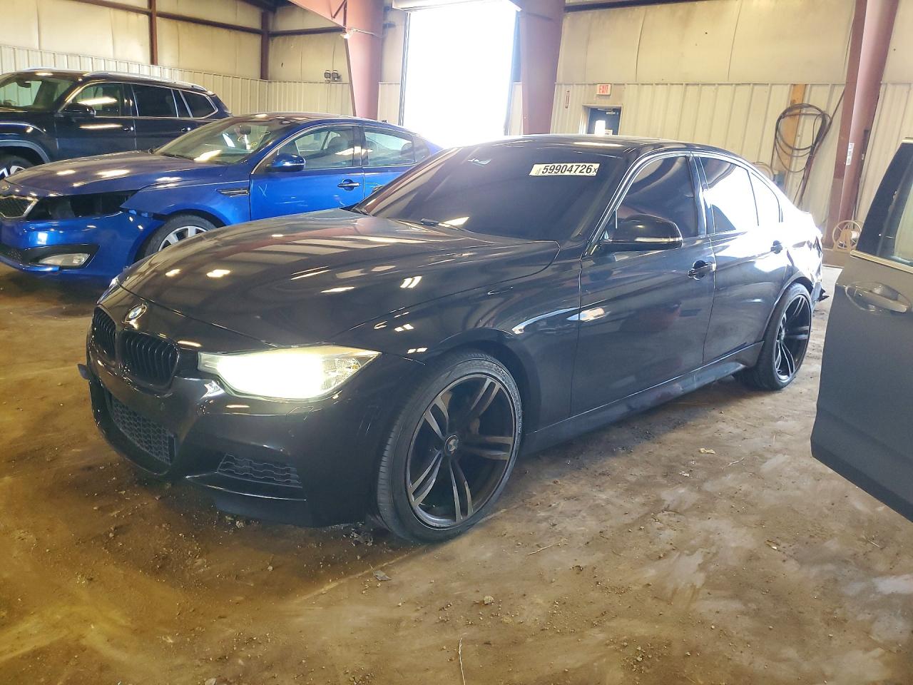 2014 BMW 3 Series 335i xDrive, VIN WBA3B9G57ENR90908 — Undercarriage