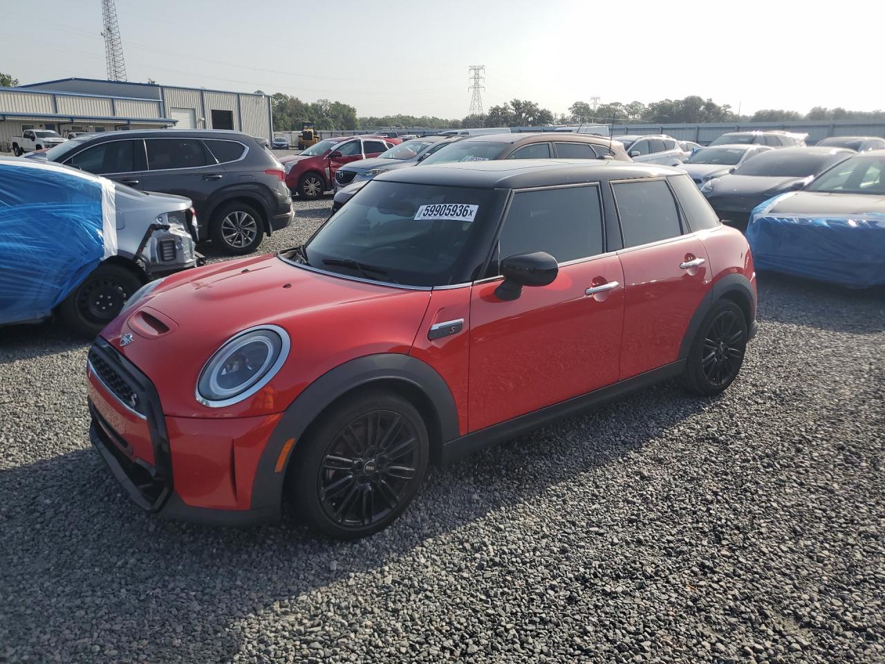 2023 MINI Hardtop 4 Door Cooper S, VIN WMW53DK04P2U07445 — Water / flood