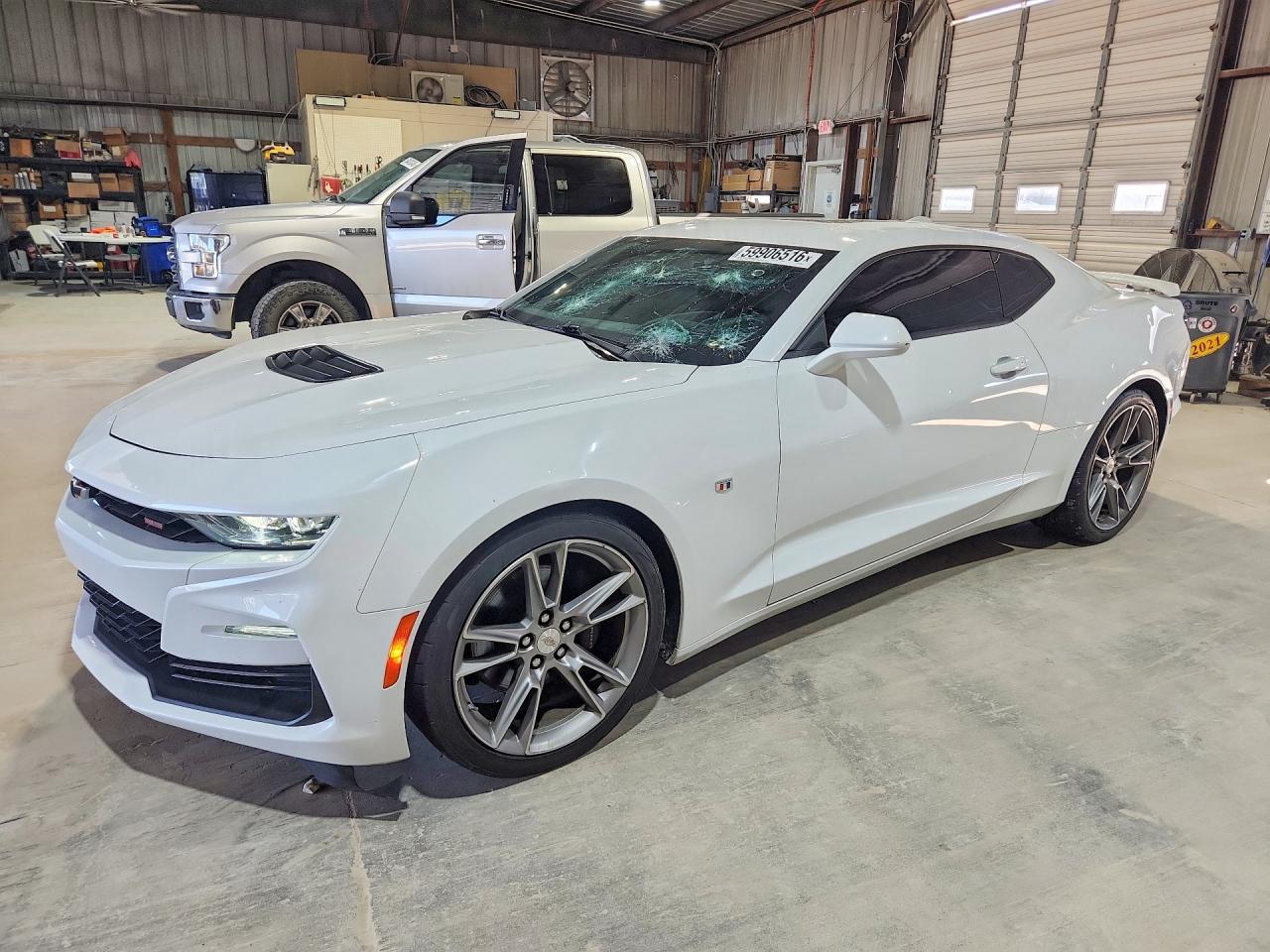 2021 Chevrolet Camaro 2SS, VIN 1G1FH1R7XM0128690 — Hail