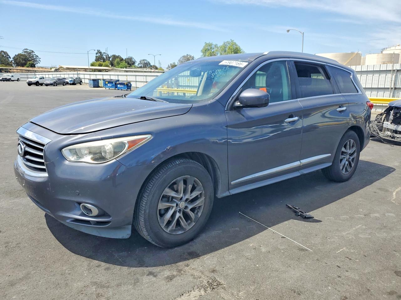 2013 Infiniti JX35, VIN 5N1AL0MM6DC308427 — Vandalism