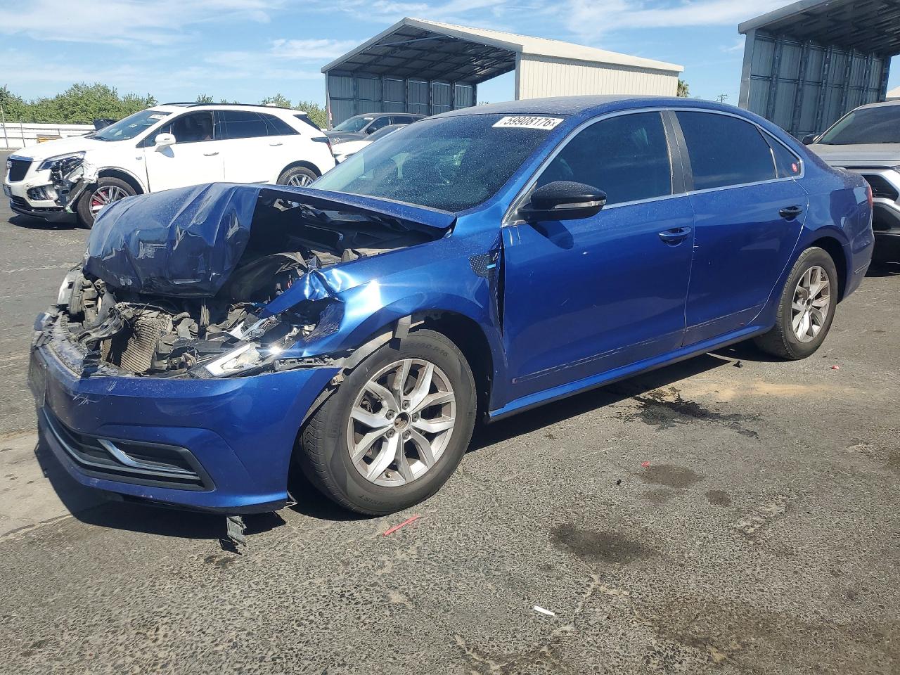 2016 Volkswagen Passat S, VIN 1VWAT7A32GC042026 — Front end