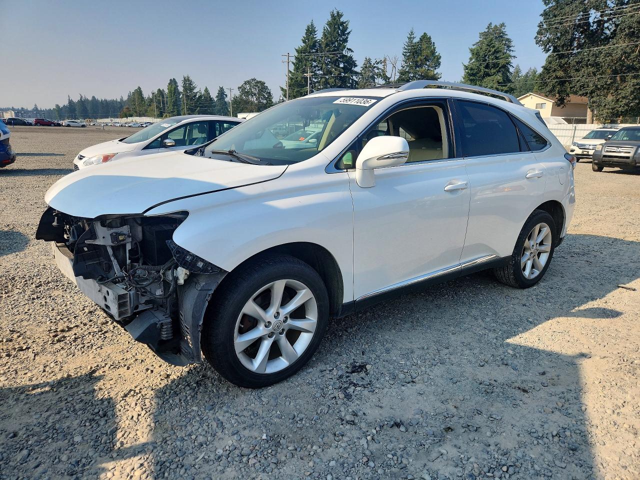 2012 Lexus RX 350, VIN JTJBK1BA6C2018782 — Front end