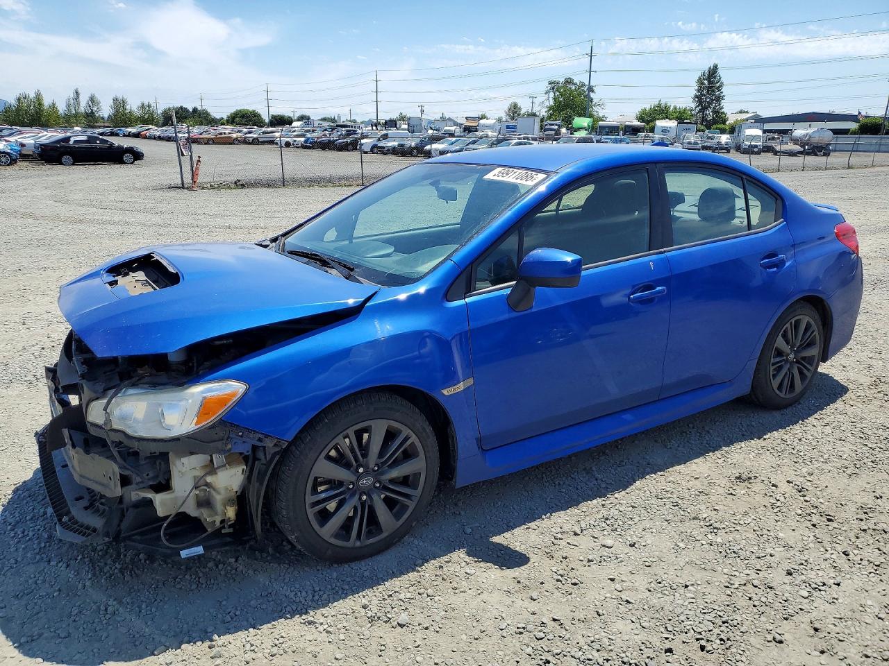 2017 Subaru WRX, VIN JF1VA1B67H9833575 — Перед
