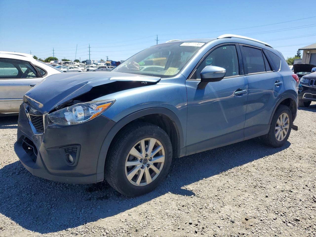 2015 Mazda CX-5 Touring, VIN JM3KE4CY0F0513137 — Перед