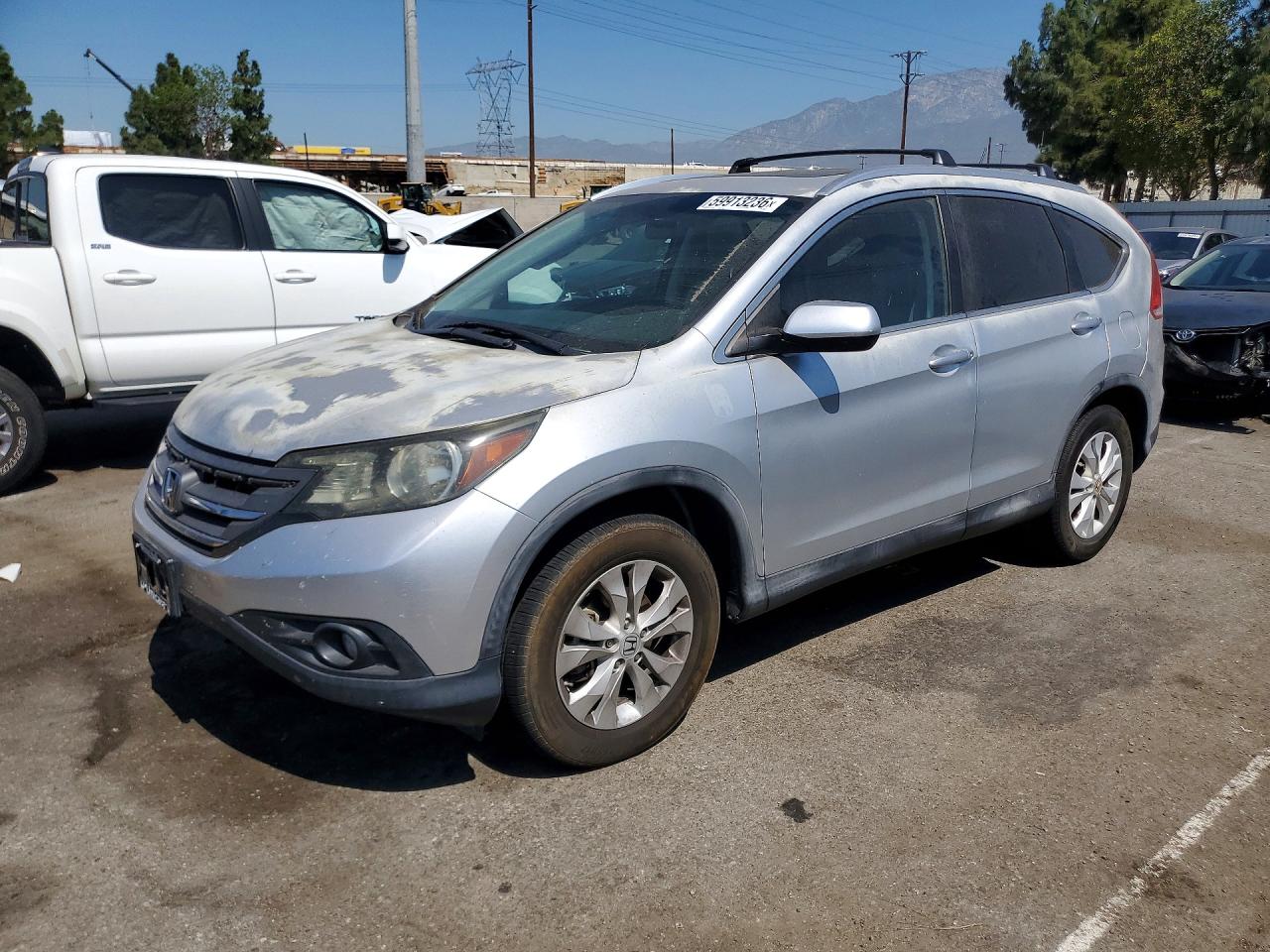 2013 Honda CR-V EX, VIN 2HKRM4H59DH609678 — Normal wear