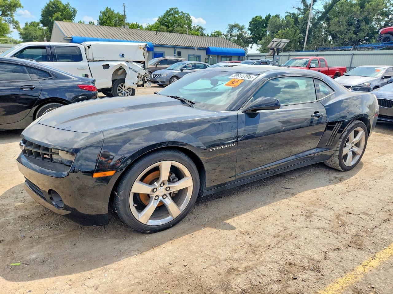 2011 Chevrolet Camaro 1LT, VIN 2G1FB1ED7B9168483 — Water / flood