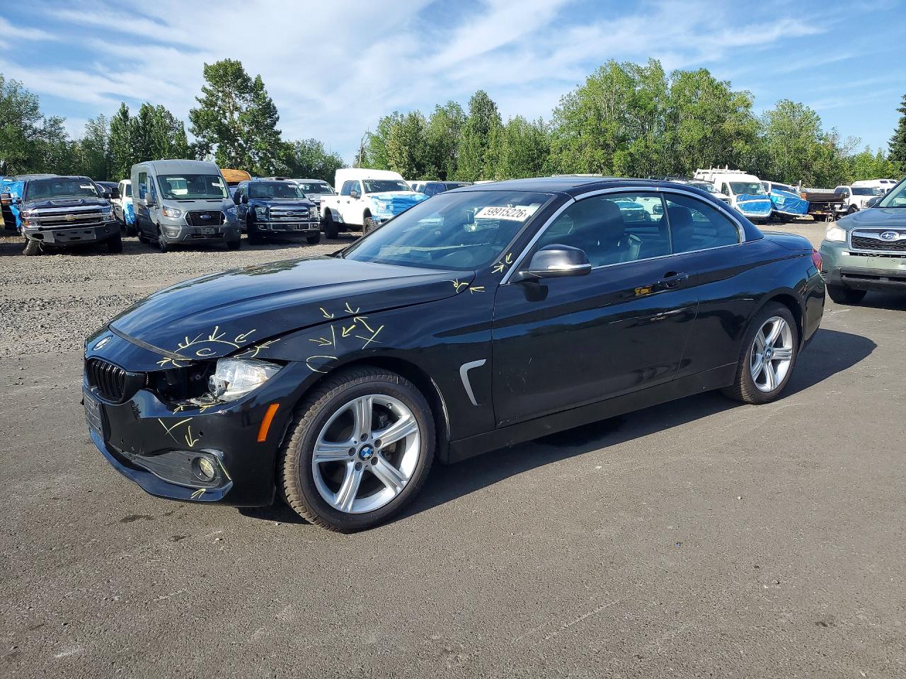 2015 BMW 4 Series 428i xDrive, VIN WBA3T1C50FP820495 — Front end