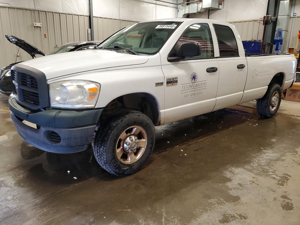 2009 Dodge 2500 SLT, VIN 3D7KS28T59G520058 — Rear end