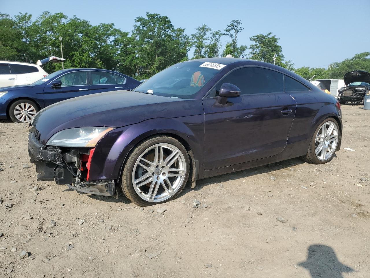 2013 Audi TT 2.0T Prestige, VIN TRUKFAFK2D1000948 — Перед